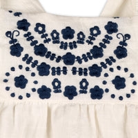 Embroidered Bubble Romper