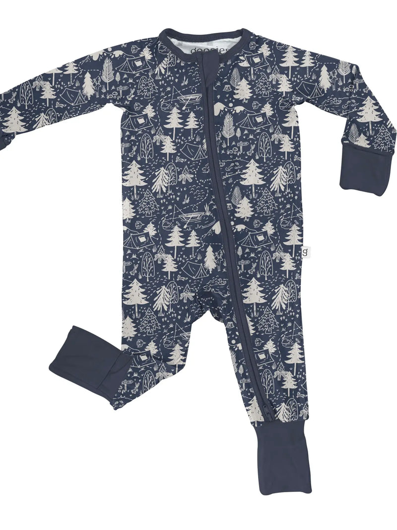 Zip Pajama LS