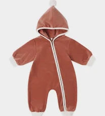 Velour Zip Jumpsuit