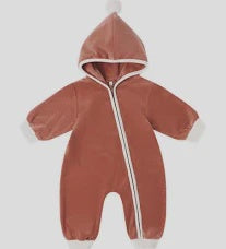 Velour Zip Jumpsuit