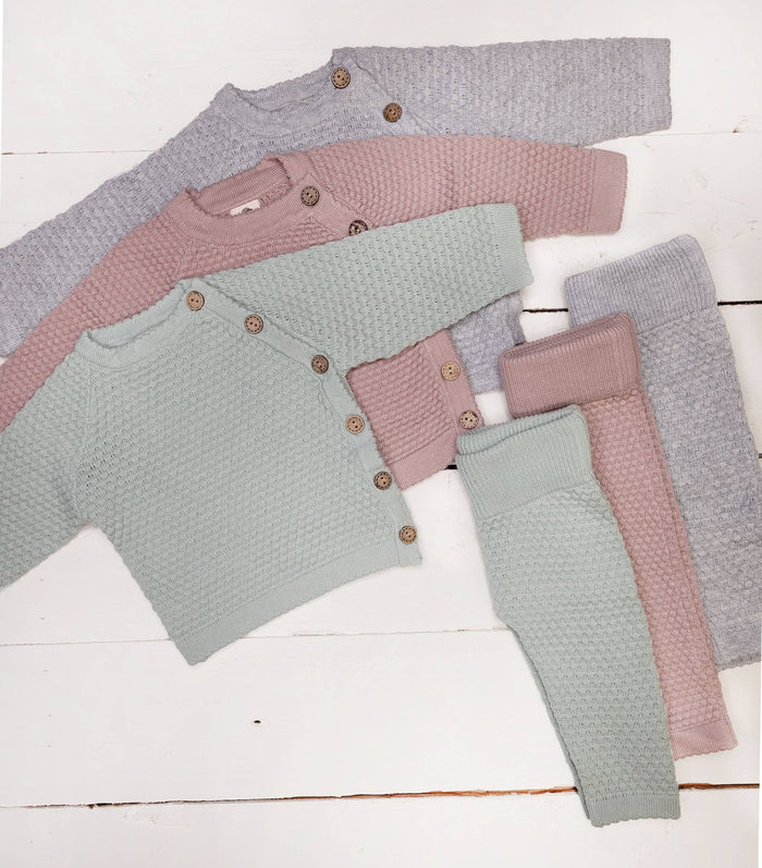 Gray 2pc Baby Outfit Set