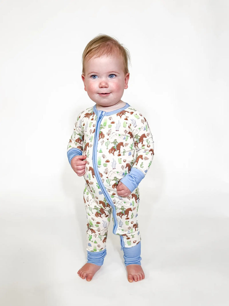 Zip Pajama LS