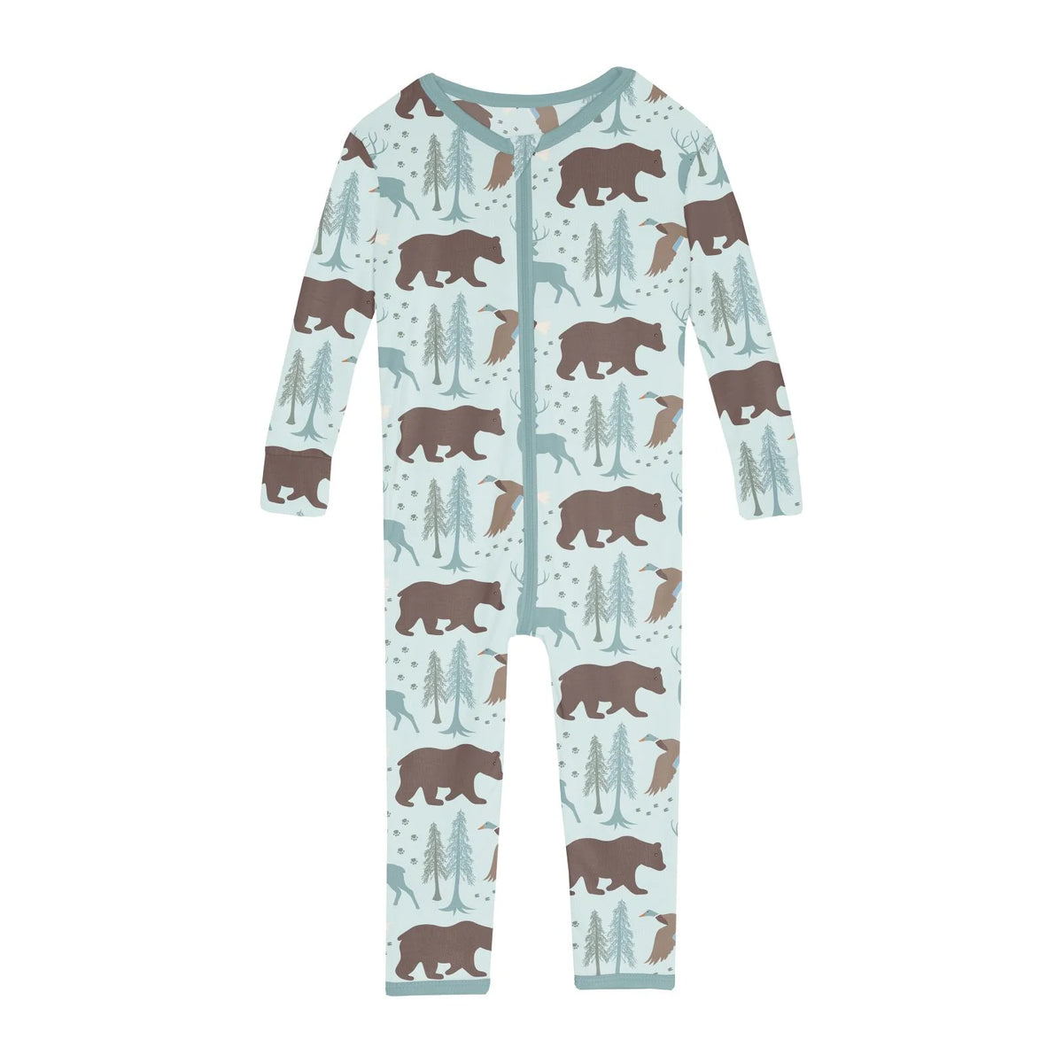 Print Convertible Sleeper w/ Zipper