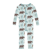 Print Convertible Sleeper w/ Zipper