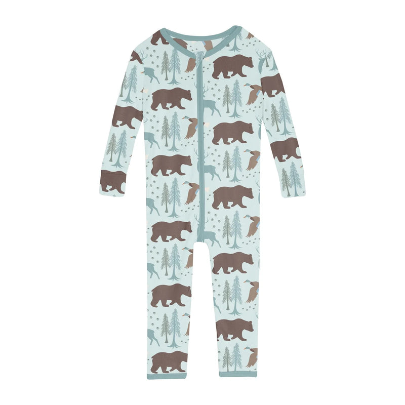 Print Convertible Sleeper w/ Zipper